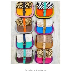 Folklore Couture Cambrie recycled leather crossbody